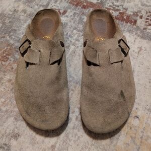 Birkenstock Boston Soft Footbed Suede Leather 41